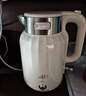 美的（Midea）電熱水壺恒溫保溫燒水壺自動(dòng)斷電家用2L大容量母嬰級316L不銹鋼無(wú)縫一體內膽沖奶泡茶 SH58-Q 曬單實(shí)拍圖
