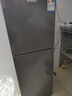 HYUNDAI（韓國現代）小冰箱迷你小型家用冷藏冷凍宿舍出租房辦公室雙開(kāi)門(mén)二門(mén)電冰箱節能省電 118L灰【行業(yè)爆款+省電輕音】 曬單實(shí)拍圖