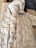 波司登鵝絨羽絨服女士秋冬輕薄連帽寬松短款內膽百搭保暖外套 曬單實(shí)拍圖