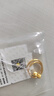 周六福5G黃金耳環(huán)女金珠足金耳飾生日禮物計價(jià)A0910235 一對 約1.33g 曬單實(shí)拍圖