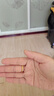 中國珠寶麥穗黃金戒指2026新款簡(jiǎn)約足金戒圈指環(huán)生日情人禮物送女友老婆 約1g麥穗黃金戒指 18號 曬單實(shí)拍圖
