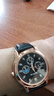 正品男士手表高檔休閑石英表簡(jiǎn)約氣質(zhì)男表皮帶高顏值羅馬時(shí)尚腕表 黑色運動(dòng)款 曬單實(shí)拍圖