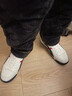 蜘蛛王德訓鞋男款春秋季板鞋軟底鞋阿甘運動(dòng)男士休閑小白鞋 白色 40 曬單實(shí)拍圖