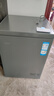 海爾（Haier）冰柜家用小型零下-40度風(fēng)冷無(wú)霜/直冷減霜大容量商用一級能效全冷凍柜100/200/300升 142升 鈦金灰防銹箱體凍200斤肉丨直冷丨-30度 曬單實(shí)拍圖