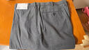 優(yōu)衣庫男裝彈力九分褲/商務(wù)通勤西褲褲子仿毛料款475572 470576 463930/06鉛灰色 2XL 曬單實(shí)拍圖