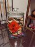 木瑯玻璃密封罐陳皮儲存罐陳皮罐大容量茶葉罐食品級花膠魚(yú)膠中藥材桶 大肚款4.3L（可裝約0.8斤陳皮） 曬單實(shí)拍圖