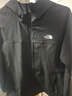 北面軟殼男2025春夏新款運動(dòng)舒適防潑防濺耐久防風(fēng)89TK XL 4H0宇宙黑 曬單實(shí)拍圖