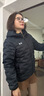 安德瑪（Under Armour）兒童羽絨服冬男女童輕薄羽絨服保暖鴨絨連帽壓膠羽絨服253311180 黑色 165 曬單實(shí)拍圖