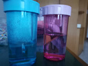 特百惠（Tupperware）雅致300ML塑料杯男女士學(xué)生兒童夏季水杯子戶(hù)外便攜口袋杯 晴天藍 曬單實(shí)拍圖