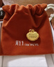 周生生黃金吊墜 足金長(cháng)命鎖寶寶禮物不含項鏈09300P 計價(jià) 3.25克 曬單實(shí)拍圖