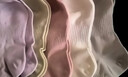 貓人女士襪子女【100%純棉10A抑菌】春夏短襪筒防臭吸汗純色女襪短6雙 曬單實(shí)拍圖