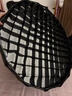 潮狄曼快裝深拋柔光箱保榮卡口通用攝影燈罩90cm深口拋物線(xiàn)全金屬格柵影棚常亮燈65球形柔光罩直播補光 70CM深口格柵柔光箱【保榮口】 曬單實(shí)拍圖