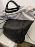 京東京造運動(dòng)雙肩背包可折疊抽繩新款書(shū)包大容量跑步出差 曜石黑 曬單實(shí)拍圖