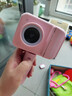 qdrone For the Good Moments拍立得兒童照相機可拍照直接出打印照片玩具女孩生日禮物7-14歲 粉【彩色打印5卷+128G+補光燈+送禮袋+自拍桿】 【打印500張】送便捷背帶3 曬單實(shí)拍圖