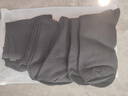 雅鹿襪子春秋季中筒襪透氣吸汗運動(dòng)商務(wù)休閑男襪10A抗菌防臭男士襪子 10A級抗菌黑中筒- 5雙 曬單實(shí)拍圖
