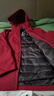 皮爾卡丹（pierre cardin）中老年羽絨服男本命年紅色爸爸裝冬款爺爺可拆卸內膽加厚保暖外套 紅色 4XL 195 165-185斤 曬單實(shí)拍圖