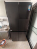 美的（Midea）真香系列501L十字門(mén)冰箱60厘米超薄大容量一級能效以舊換新國家補貼 曬單實(shí)拍圖