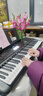 雅馬哈（YAMAHA）電子琴PSR-F52/E383初學(xué)入門(mén)61鍵成人兒童演奏教學(xué)練習考級琴 PSR-E383官方標配 曬單實(shí)拍圖