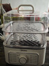 美的（Midea）電蒸鍋電煮鍋電火鍋多功能鍋家用電炒鍋蒸蛋器蒸包子鍋電熱鍋10.8升三層大容量多用途鍋ZGE2323Z02 曬單實(shí)拍圖