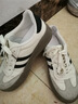 【熱風(fēng)同款】爆款增高復古厚底德訓鞋透氣百搭小白鞋休閑運動(dòng)鞋 米白色 37 曬單實(shí)拍圖