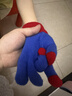 大嘴猴（paul frank）兒童針織手套冬季男童3-7歲保暖防寒風(fēng)加絨寶寶毛線(xiàn)五指手套 曬單實(shí)拍圖