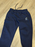 Abercrombie & Fitch美式百搭抓絨LOGO束腳運動(dòng)衛褲長(cháng)褲25秋冬新款男裝134-5147 海軍藍 L (180/86A) 曬單實(shí)拍圖