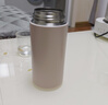 雙立人（ZWILLING）保溫杯男女大容量茶漏杯不銹鋼水杯茶水分離家用便攜 粉色420ml 曬單實(shí)拍圖