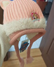 汪汪隊立大功兒童毛線(xiàn)護耳帽冬季加絨卡通帽子男女孩毛絨帽子加厚保暖 粉色 曬單實(shí)拍圖