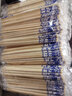 青花瓷印花竹筷家用酒店餐飲一次性筷子獨立包裝無(wú)漆無(wú)蠟天然竹筷 400根 6.0mm*24cm(獨立包裝) 曬單實(shí)拍圖