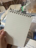 得力小筆記本子A6加厚迷你小本子上翻螺旋記事本簡(jiǎn)約小號隨手記單詞A7口袋型線(xiàn)圈本隨身攜帶橫線(xiàn)空白 A7【橫線(xiàn)】4本裝-加量80張 曬單實(shí)拍圖