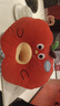 OSKV午睡枕小學(xué)生兒童暖手抱枕辦公室午休抱枕雙面多功能趴睡枕 藍格蘋(píng)果 含枕芯 (24*25*22cm) 曬單實(shí)拍圖