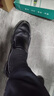 奧康（Aokang）官方春秋季流行商務(wù)休閑皮鞋男士舒適百搭一腳蹬鞋子男黑40碼 曬單實(shí)拍圖
