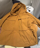 優(yōu)衣庫男裝女裝防風(fēng)連帽外套夾克26春夏新款482213 26 橙紅色 3XL 曬單實(shí)拍圖