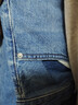 優(yōu)衣庫男裝寬松廓形牛仔褲/水洗產(chǎn)品丹寧牛仔彎刀鐮刀褲482868 65 寶藍色 30 /165/76A 曬單實(shí)拍圖