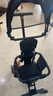 看寶貝（lookbaby）高景觀(guān)嬰兒車(chē)0-6歲用折疊可坐嬰兒推車(chē)遛娃神器溜娃神器 黑+餐盤(pán)+座墊 曬單實(shí)拍圖