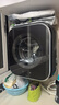 小天鵝（LittleSwan）3公斤小海綿壁掛洗衣機智能迷你機身 一級能效全自動(dòng)母嬰寶寶內褲內衣洗  水魔方除菌消毒 TG30M60 壁掛 3kg 小海綿2.0輕享版水魔方 曬單實(shí)拍圖