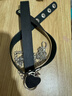項圈鈴鐺女仆情趣帶鏈子頸圈男款情趣choker牽引繩脖頸情侶項鏈sm 黑色愛(ài)心+牽引繩 曬單實(shí)拍圖