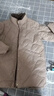 啄木鳥(niǎo)（TUCANO）冬季新款輕薄中長(cháng)款羽絨棉服外套女立領(lǐng)寬松休閑保暖外套 卡其色 L 曬單實(shí)拍圖