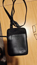 SATCHI沙馳斜挎包男單肩包新款休閑時(shí)尚高級感設計手機包小包潮 黑色AD12049-52H 曬單實(shí)拍圖