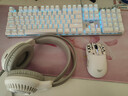 狼蛛（AULA）F2088Air無(wú)線(xiàn)藍牙三模機械鍵盤(pán)鼠標套裝全鍵熱插拔游戲電競專(zhuān)用108鍵背光電腦鍵盤(pán)鼠標耳機三件套 白色【四件套】鍵盤(pán)鼠標耳機桌墊 紅軸 曬單實(shí)拍圖