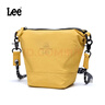 Lee斜挎包女戶(hù)外運動(dòng)水桶包短途旅游單肩包休閑輕便外出通勤 姜黃色 曬單實(shí)拍圖