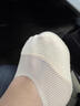 浪莎襪子女船襪夏季超薄加肥加大碼純棉底淺口隱形防滑不易掉跟冰絲襪 曬單實(shí)拍圖
