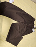 優(yōu)衣庫合作款/男裝女裝廓形長(cháng)褲/休閑褲褲子484875 34 駝色 S 曬單實(shí)拍圖