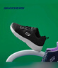 斯凱奇（Skechers）男女同款輕便休閑運動(dòng)鞋透氣網(wǎng)面舒適緩震跑步鞋 男款-黑色/白色/BLK 39.5 曬單實(shí)拍圖