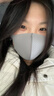 PITTA MASK 防花粉灰塵口罩 淺灰色3枚/袋 成人標準碼 可清洗使用 曬單實(shí)拍圖