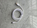 能適Type-C數據線(xiàn)6A充電線(xiàn)100W超級快充適用華為榮耀OPPO小米66W安卓手機USB-C快充線(xiàn)1.5米白 曬單實(shí)拍圖