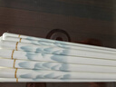 陶瓷筷子家用抗菌防霉防滑送禮高檔環(huán)保易清洗骨瓷筷耐高溫不變形 國風(fēng)陶瓷筷子20雙 曬單實(shí)拍圖