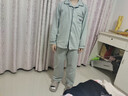 紅豆兒童睡衣春秋100%棉抑菌透氣長(cháng)袖中大童男孩A類(lèi)初中生家居服套裝 曬單實(shí)拍圖