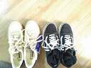 回力官方男鞋帆布鞋男2026春季新款透氣百搭情侶板鞋 米/灰/深藍 42 曬單實(shí)拍圖