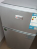 志高（CHIGO）小冰箱迷你小型家用冷藏冷凍兩用宿舍出租房用雙門(mén)辦公室電冰箱節能省電 【店長(cháng)推薦】48L銀色【三天約一度電】 曬單實(shí)拍圖